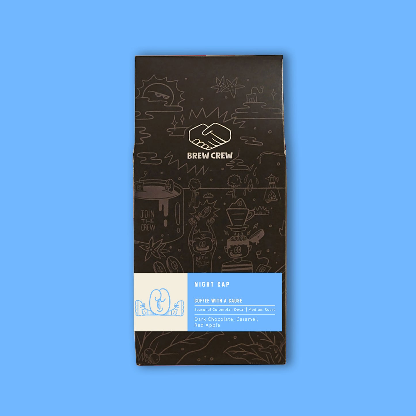 Colombian sugarcane decaf speciality coffee