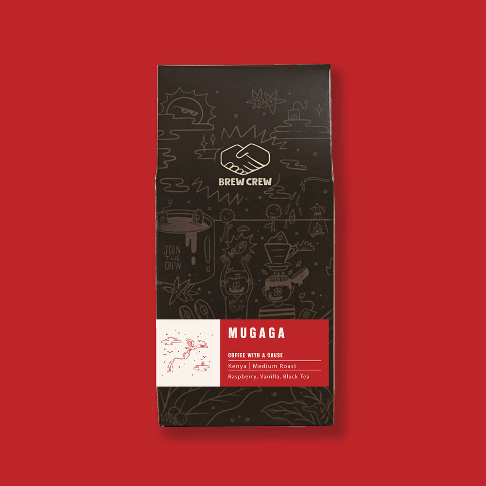 
                      
                        single origin Kenyan coffee
                      
                    